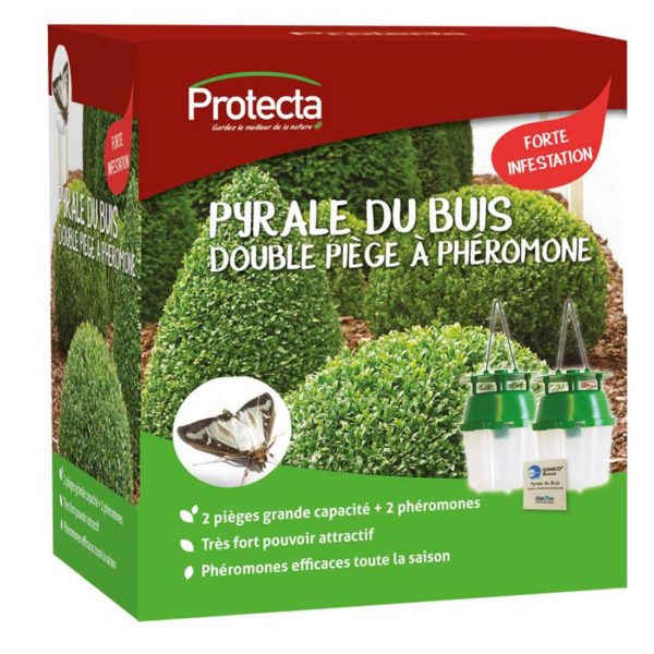 Double piège à pheromone pyrale du buis