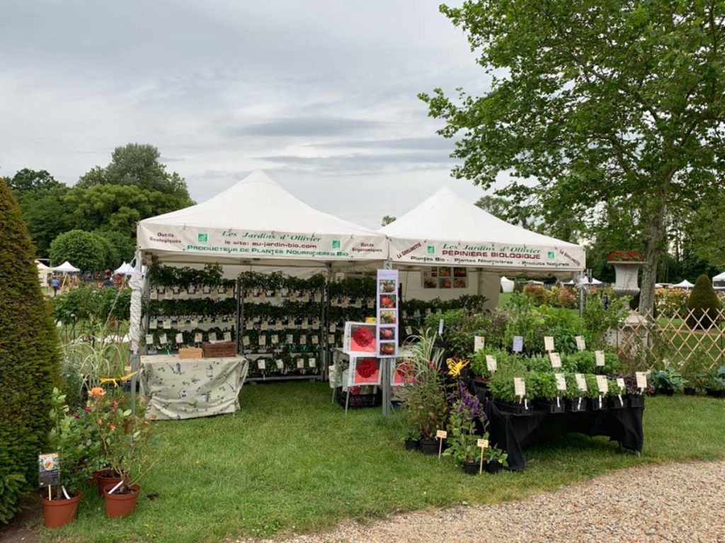 Stand chaalis 2019 biodiversité de plantes biologiques